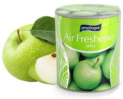 Ama Hogar Geur gel Appel geur - 95 gram - geur blikje - 6 x 7 cm - auto/interieurparfum/luchtverfrisser
