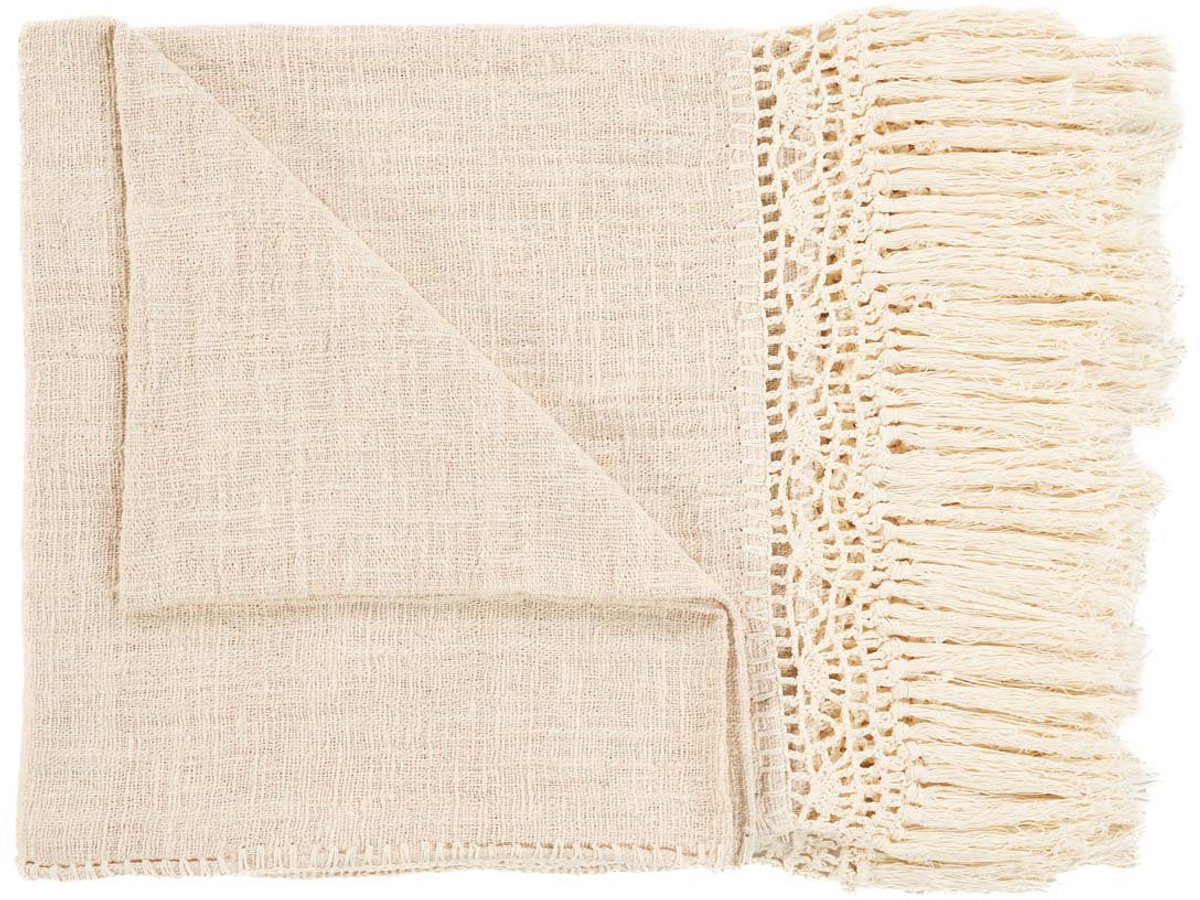 The Gypsy Bed Throw - Natural