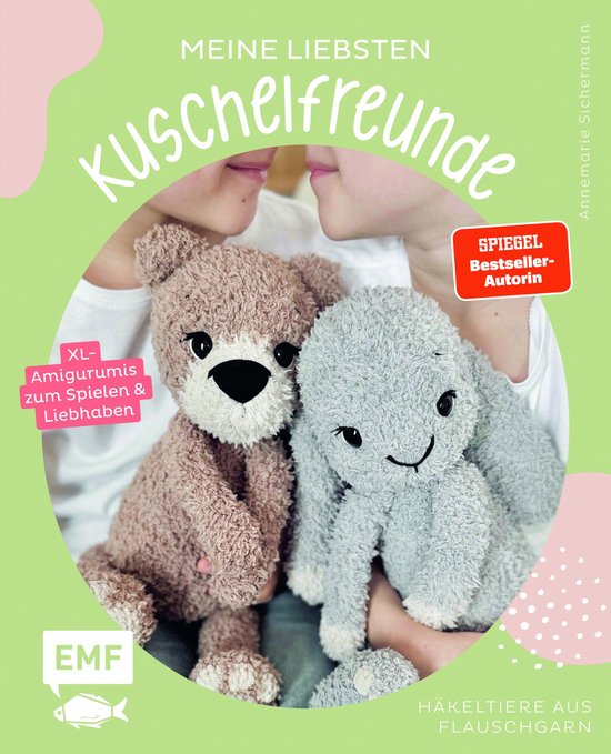 Meine liebsten Kuschelfreunde Häkel-Tiere aus Flauschgarn h ... - cover