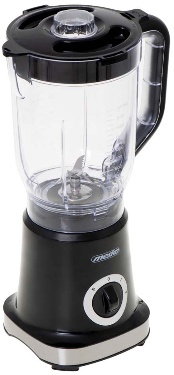 Mesko MS 4079 B - blender 1,8 l - Blender voor op aanrecht - zwart - 1000 W