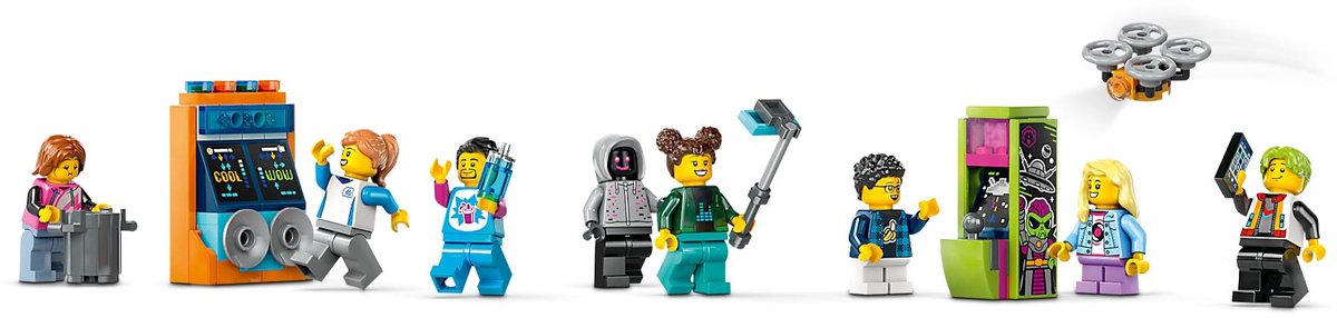 LEGO City Achtbaan in Robotwereld speelgoed - 60421 — afbeelding 24