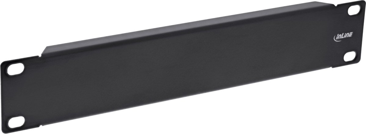 10 inch blindpaneel | 1U | zwart