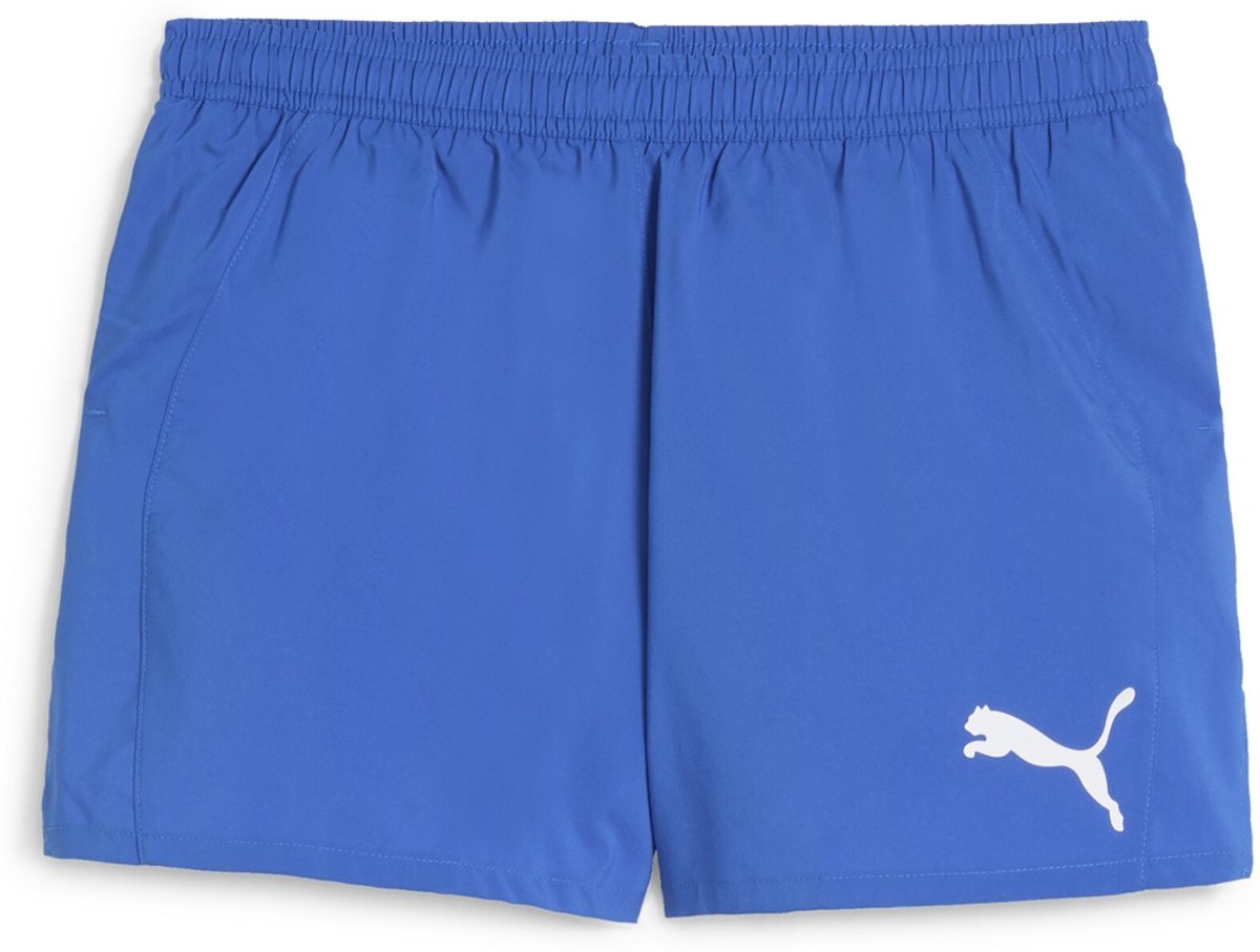 Puma sportshort voor dames W CROSS THE LINE SPLIT Short 3.0 526753 Blauw