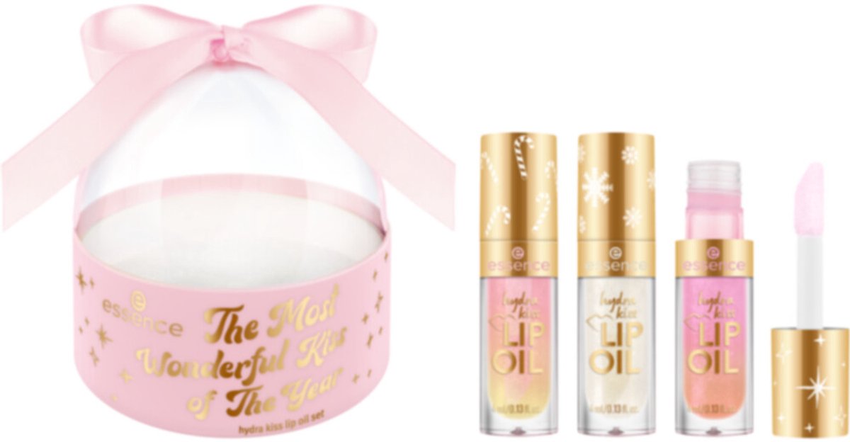 essence Geschenkset The Most Wonderful Kiss Of The Year Lip Oil - 1 set