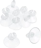 10Pcs Aquarium Zuignap Clips Luchtvaartmaatschappij Buis