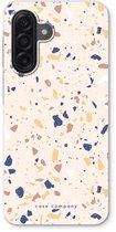Case Company® - Hoesje geschikt voor Samsung Galaxy A17 hoesje - Terrazzo N°23 - Soft Cover Telefoonhoesje - Bescherming aan alle Kanten en Schermrand