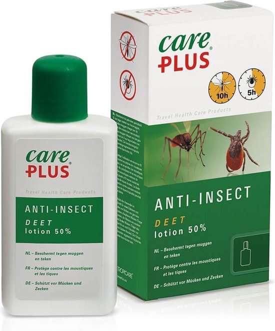 Bol Com 2x Care Plus Deet 50 Lotion 50 Ml Muggenspray Met Deet 50 Biedt Tot 10 Uur