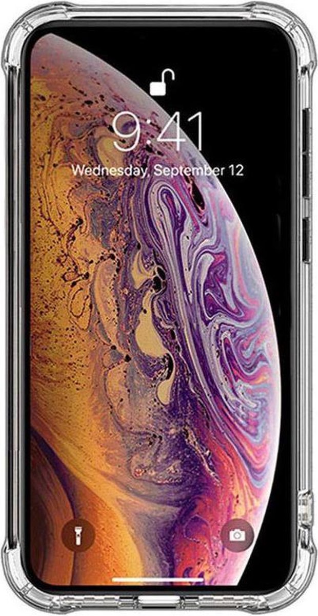 Hoesje Schokbestendig Transparant Geschikt voor Samsung Galaxy S20 Ultra