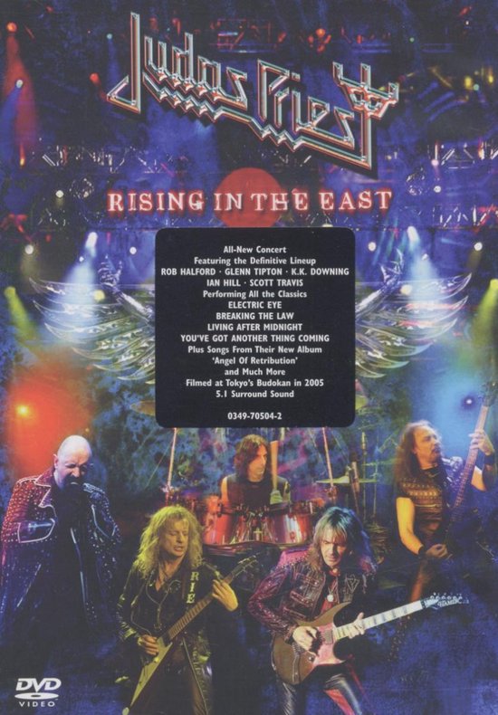 Cover van de film 'Judas Priest - Rising In The East'