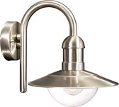 Massive Radom Wandlamp - RVS