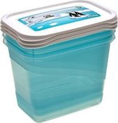 FOOD CONTAINER S/3   15X10X11 - 1 L MIA POLAR KEEEPER 30691