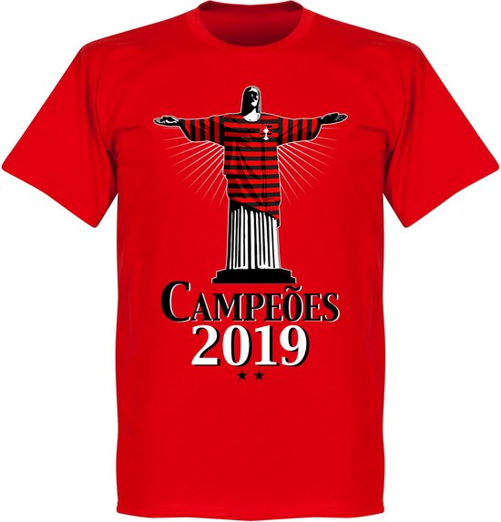 Flamengo 2019 Champions Christ T-Shirt - Rood - S