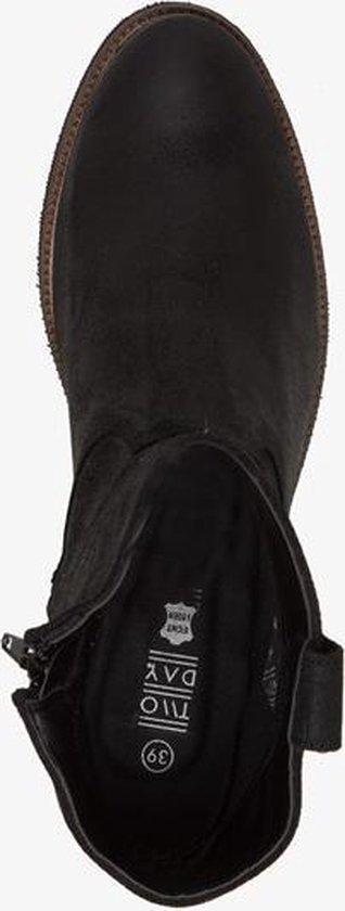 TwoDay leren dames western enkellaarsjes Zwart Maat 39 TwoDay leren dames western enkellaarsjes Zwart Maat 39