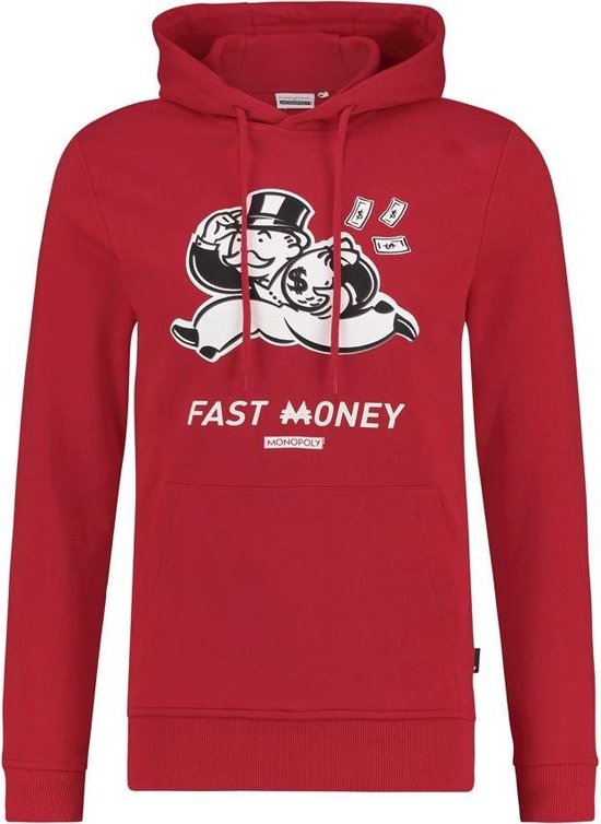 Purewhite Fast Money Hoodie Red