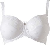 Louisa Bracq Chantilly Wit - Soft-Cup bh Maat: 105E