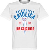 Universidad Catolica Established T-Shirt - Wit - XS