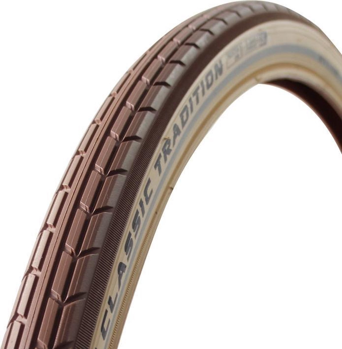 CST buitenband 28x1.75 (47-622) classic tradition apl reflectie bruin/creme afbeelding 1