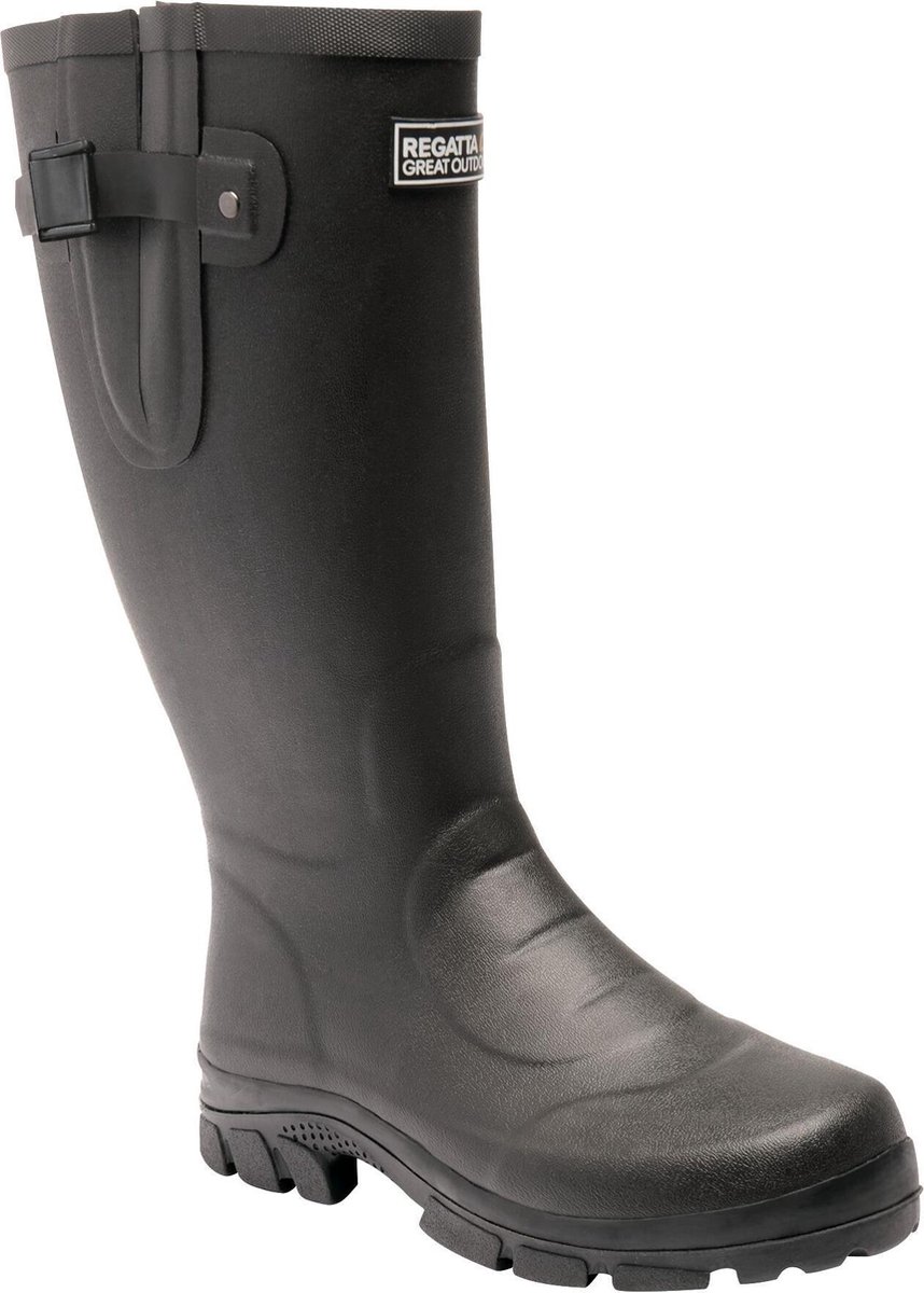 Regatta Laarzen Rivington in het Zwart Dames Schoenen voor voor heren Boots voor heren Regenlaarzen 