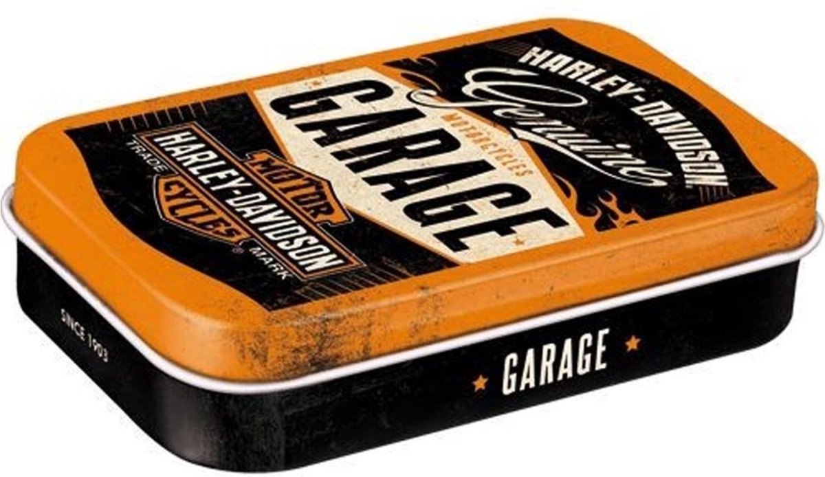 Mint Box XL Harley Davidson Garage