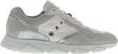 Tango | Kady 5-a white suede/leather/white parachute/silver jogger - white sole | Maat: 37