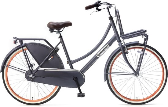 Popal Daily Dutch Basic+ Kinderfiets - 26 inch - Blauw | bol.com