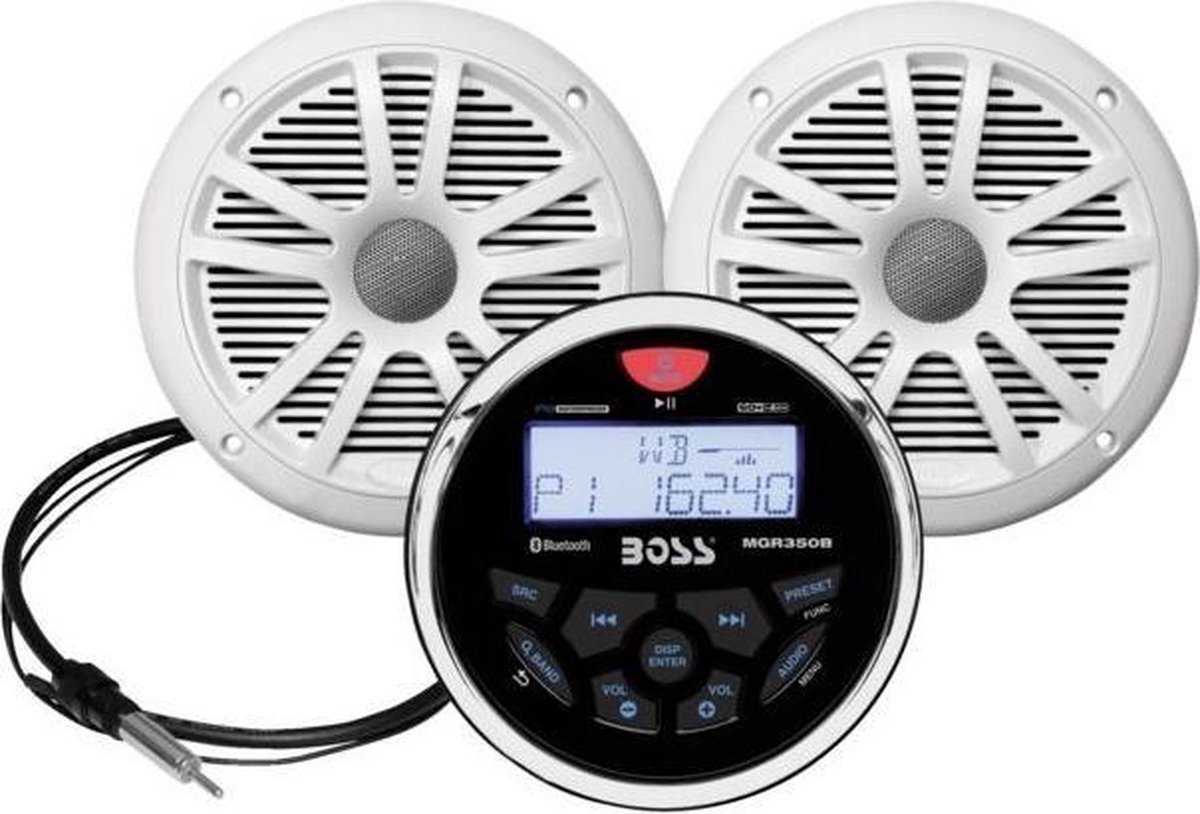 Boss Audio Set Witte speakers