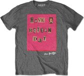 Sex Pistols Heren Tshirt -L- Rotten Day Grijs