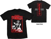 Ice Cube Heren Tshirt -L- Kanji Peace Sign Zwart