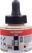 Amsterdam Acrylic Inkt Fles 30 ml Napelsgeel Rood Licht 292