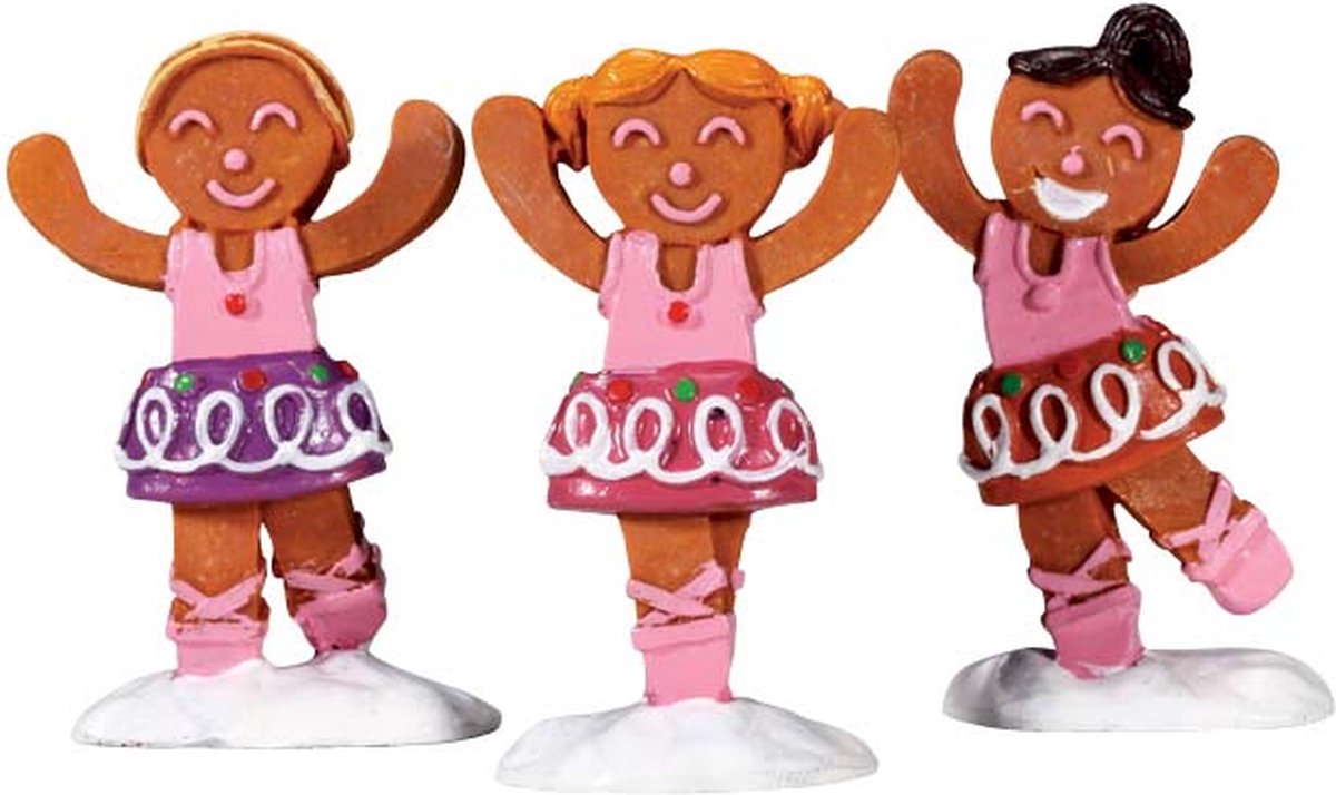 Lemax - Dancing Sugar Plums - Set Of 3