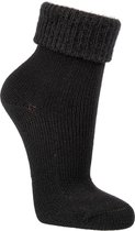 Topsocks fluffyboord sokjes-zwart-35-38 kleur: zwart maat: 35-38