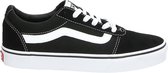 Vans Ward Low Dames Sneakers - (Suede/Canvas)Black/White - Maat 36.5