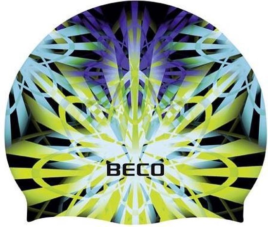 Beco Badmuts Unisex Silicone Print Groen One Size