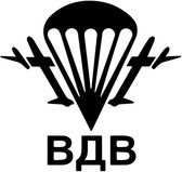 3D Sticker Decoratie 15 cm x 14,2 cm Russische Airborne Army Vinyl muurstickers decoratieve gepersonaliseerde stickers