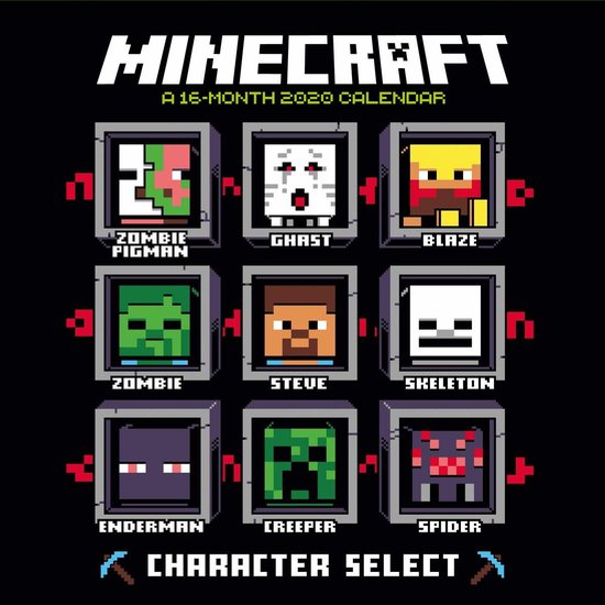 Minecraft Kalender Minecraft Kalender 2020 | bol.com