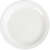 Assiettes Olympia Whiteware à bord étroit | 15 Ø cm | 12 pièces