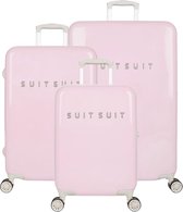 SUITSUIT Fabulous Fifties Kofferset 55/66/76 cm - Pink Dust