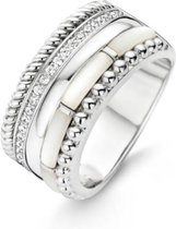 TI SENTO Milano 12038MW Dames Ring Maat 54 - Zilverkleurig