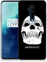 OnePlus 7T Pro Silicone Back Case Skull Eyes