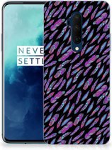 TPU bumper OnePlus 7T Pro Feathers Color