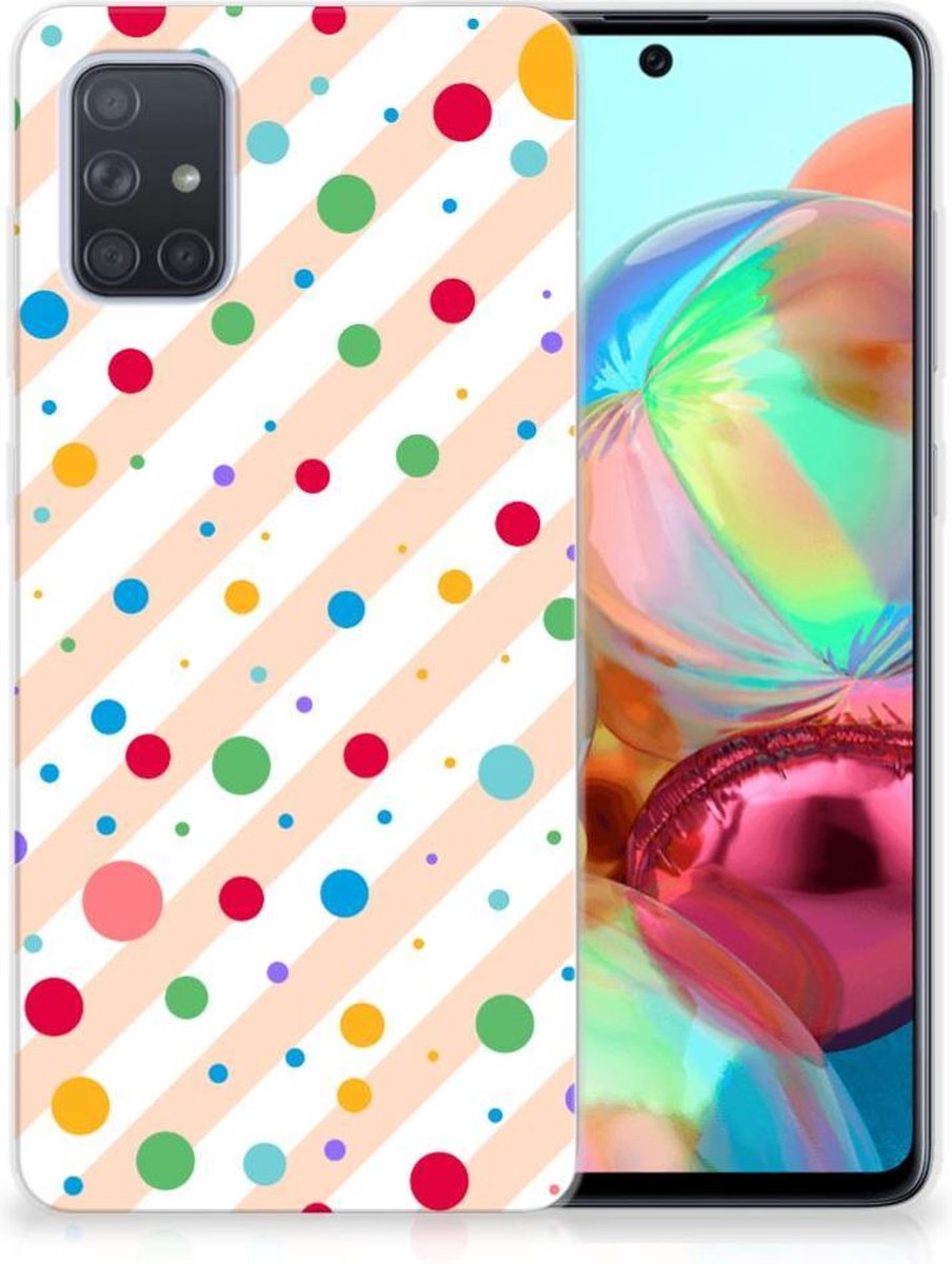 Samsung Galaxy A71 TPU bumper Dots