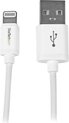 StarTech.com 1 m witte Apple 8-polige Lightning-connector-naar-USB-kabel