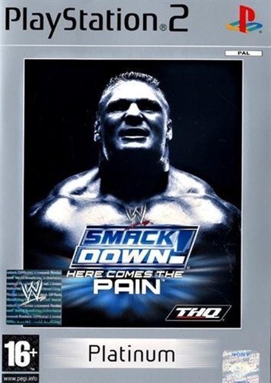 Wwe here comes the sales pain ps2