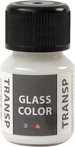 Glass Color Transparent, wit, 30 ml/ 1 fles