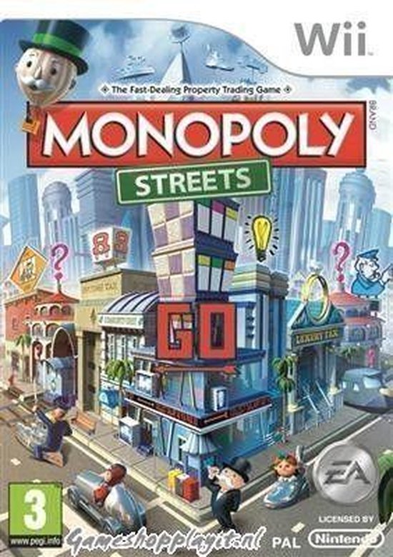 kussen Overleg Scheermes Monopoly: Streets | Games | bol.com