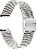 Just in Case Milanees armband voor Huawei Watch GT 2 42mm - Zilver