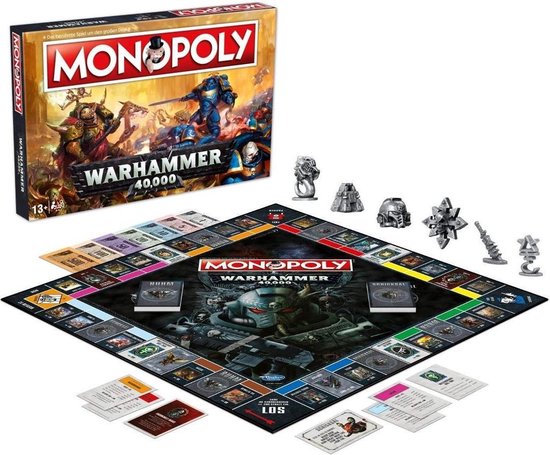 Thumbnail van een extra afbeelding van het spel Monopoly Warhammer 40k - Engelstalig Bordspel