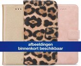 Samsung Galaxy A51 Hoesje - My Style - Flex Wallet Serie - Kunstlederen Bookcase - Leopard - Hoesje Geschikt Voor Samsung Galaxy A51