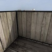 Villa Madelief | Balkonscherm planken verticaal | 100x200cm | Enkelzijdig | Balkondoek