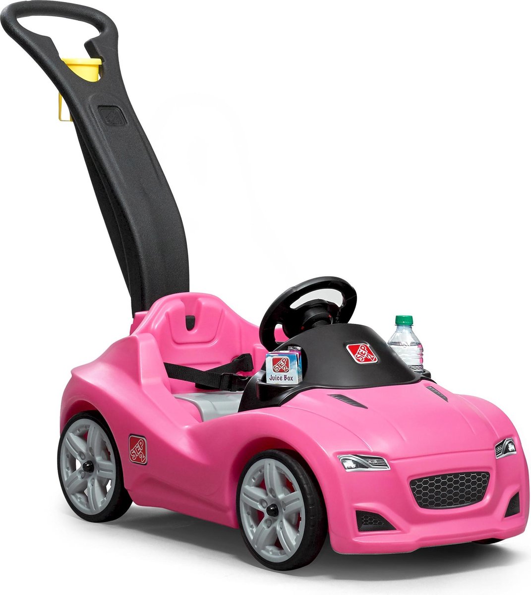 Step2 Whisper Ride Cruiser Loopwagen in Duwauto Loopauto met duwstang Voor kinderen vanaf 1 5 jaar Multikleur